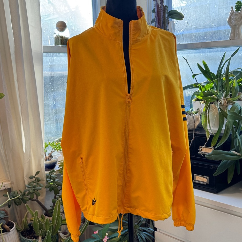 adidas Yellow Lightweight Jacket